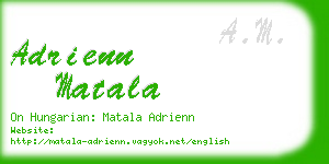 adrienn matala business card